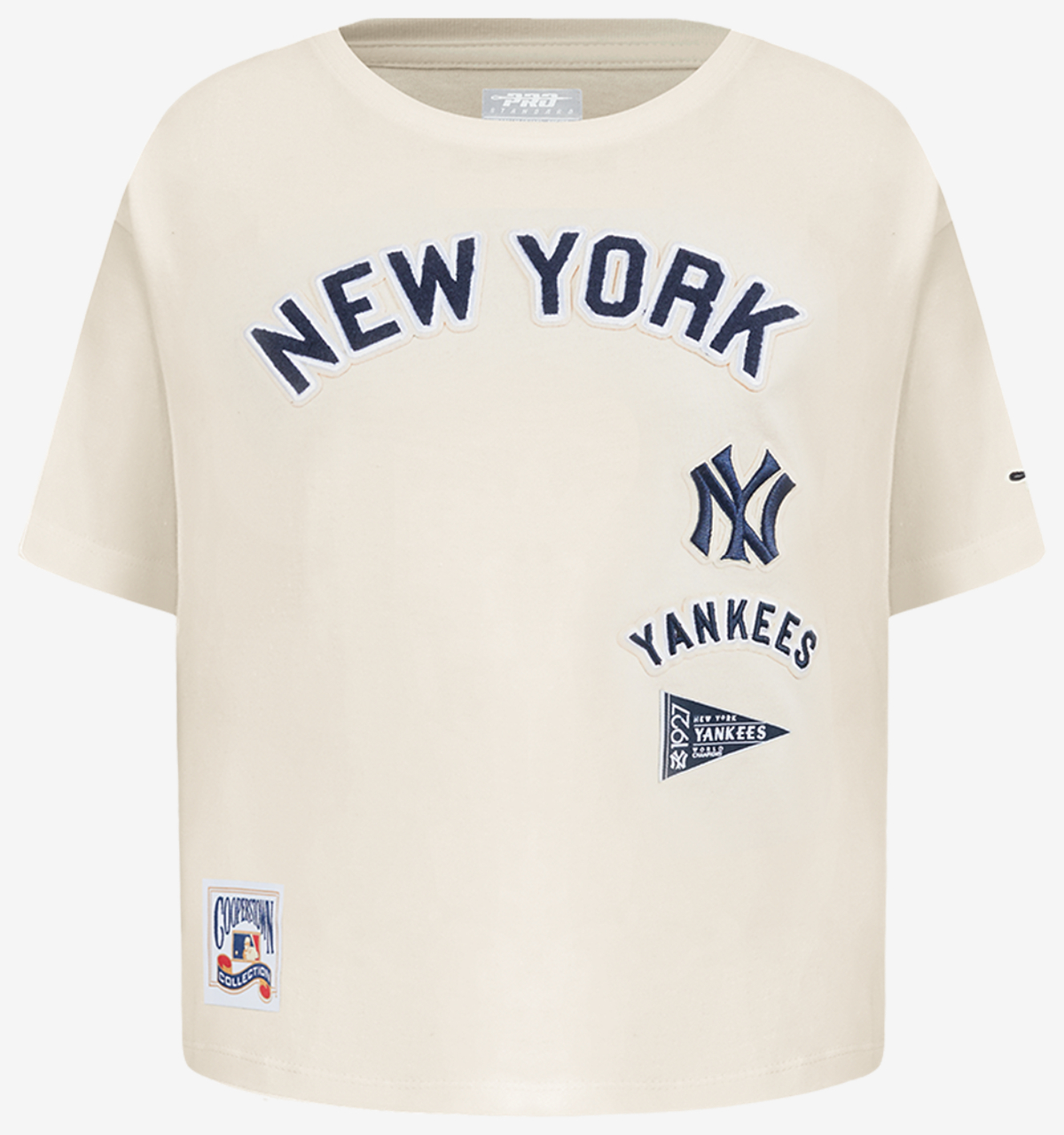 Pro Standard New York Yankees Retro Classic Ss Boxy Tee Image 1 of 5. Tap to open photo gallery.