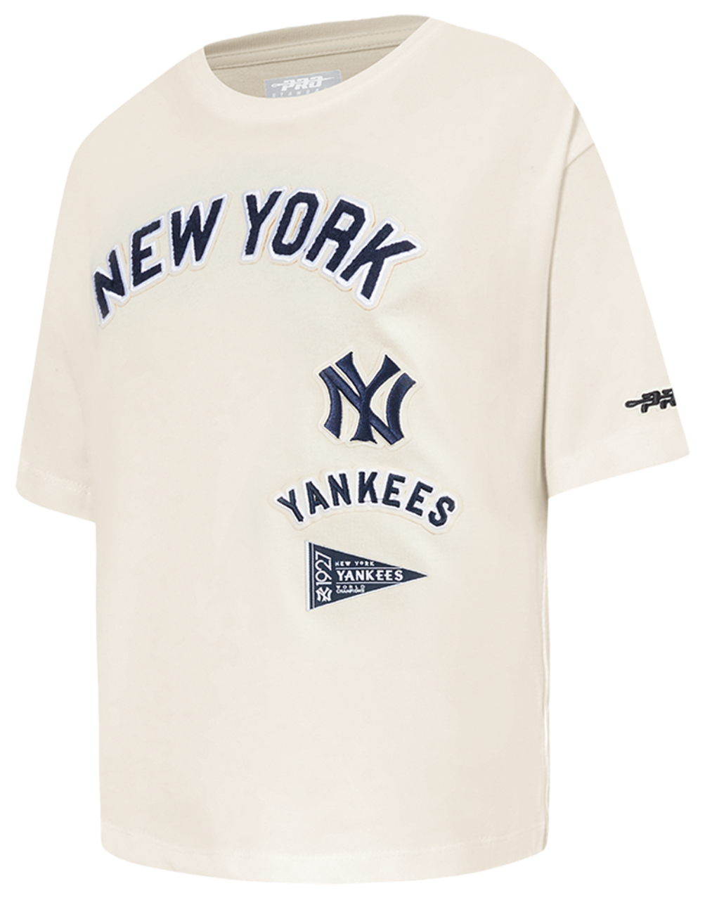 Pro Standard New York Yankees Retro Classic Ss Boxy Tee Image 3 of 5. Tap to open photo gallery.