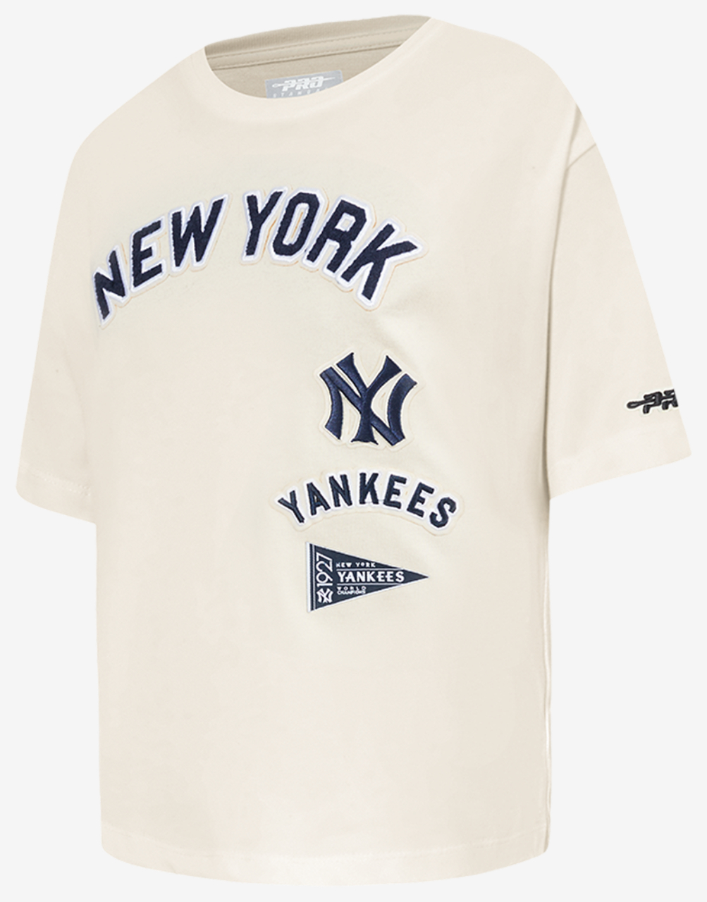 Pro Standard New York Yankees Retro Classic Ss Boxy Tee Image 3 of 5. Tap to open photo gallery.