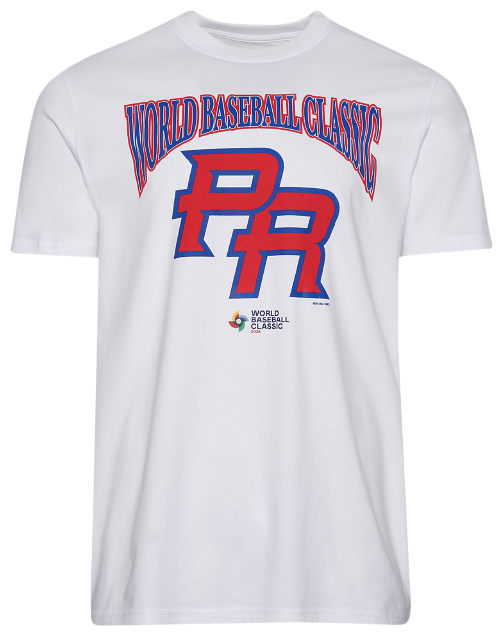 New Era WBC26 WRDMK Short Sleeve T-Shirt Puerto Rico Image 1 of 2. Tap to open photo gallery.
