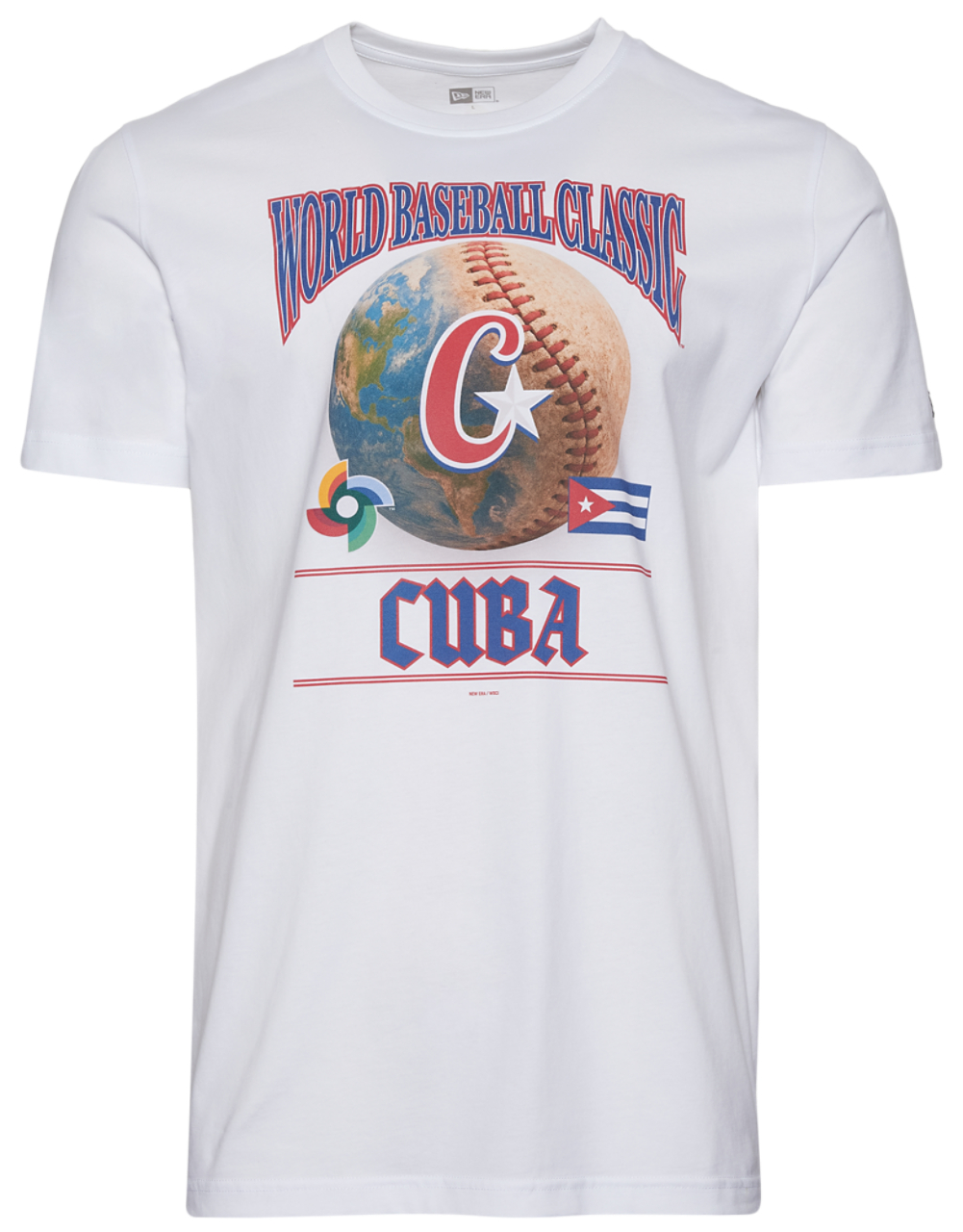 New Era Cuba WBC26 Event Short Sleeve T-Shirt Image 1 of 3. Tap to open photo gallery.