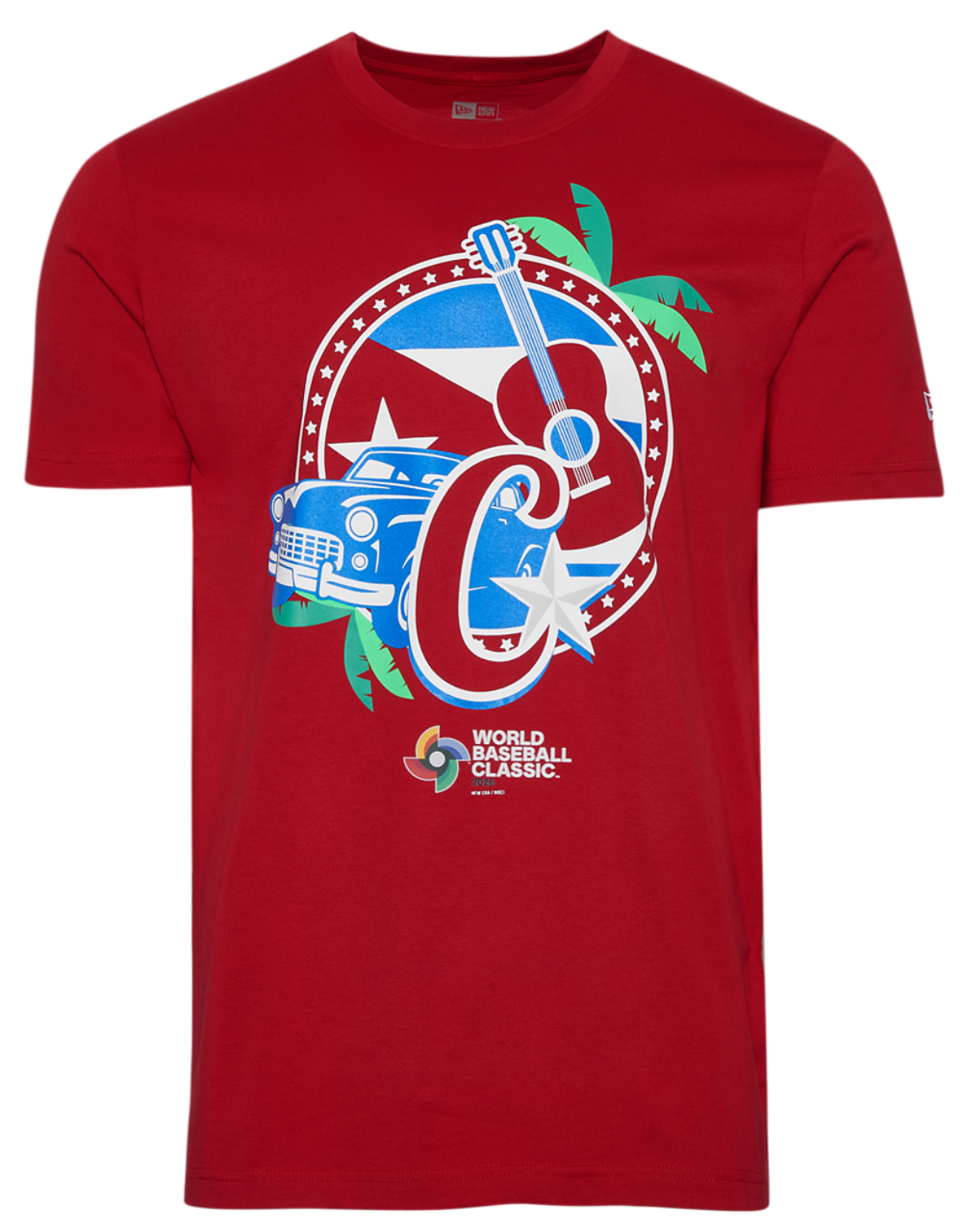 New Era Cuba WBC26 Local Short Sleeve T-Shirt Image 1 of 2. Tap to open photo gallery.