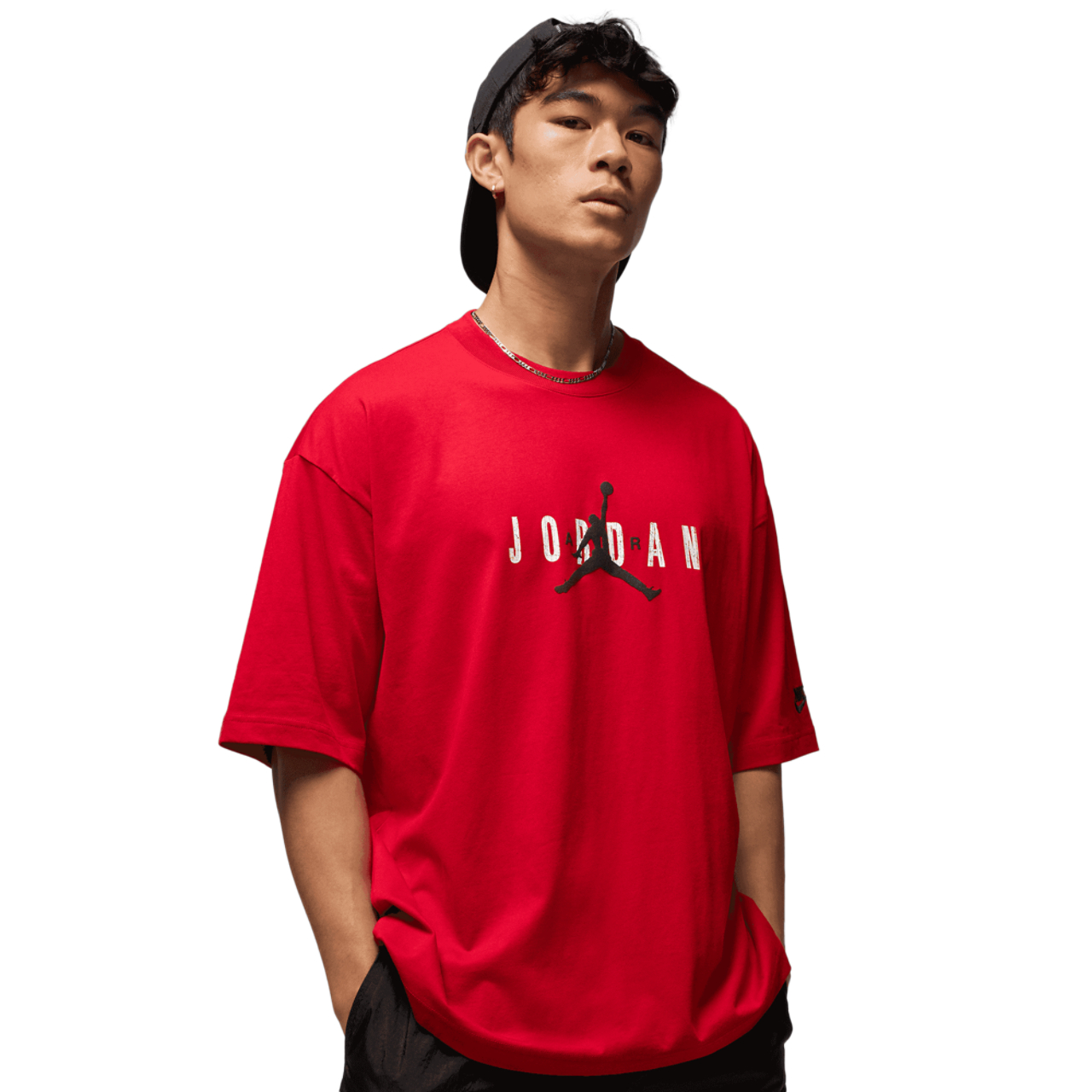 Jordan Brooklyn Air Oversized Crew  Image 1 of 6. Tap to open photo gallery.