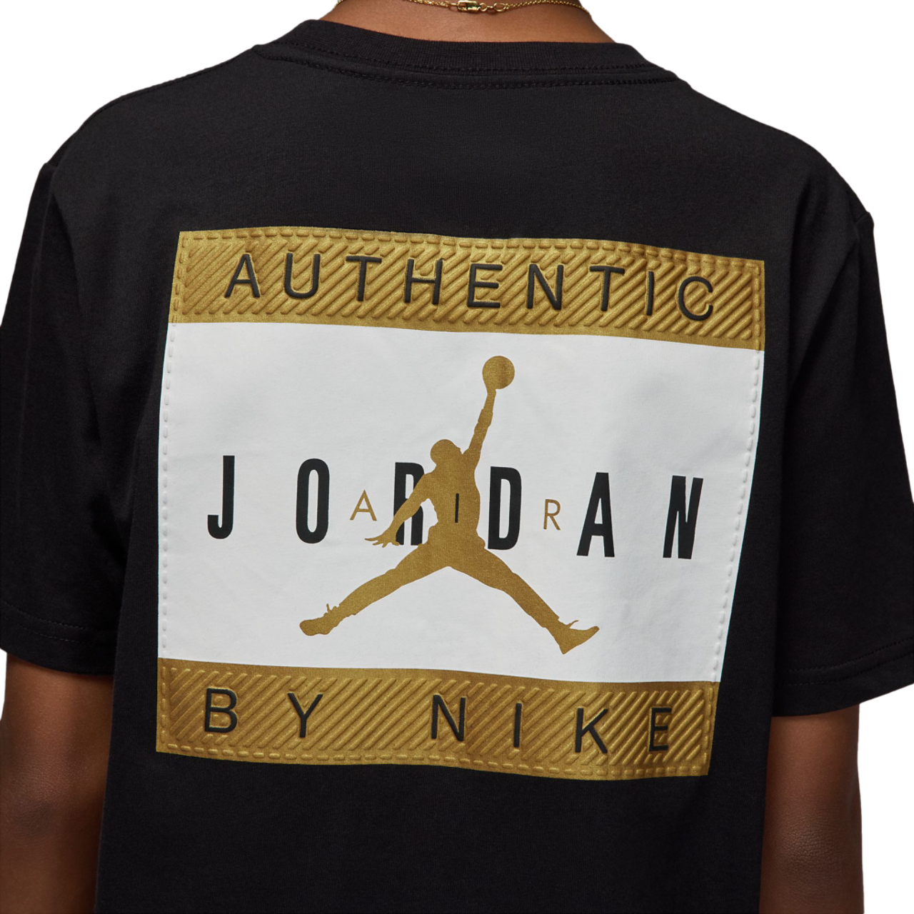 Jordan T-shirt avec étiquette AAJBN imprimée Image 3 de 8. Appuyez pour ouvrir la galerie de photos.