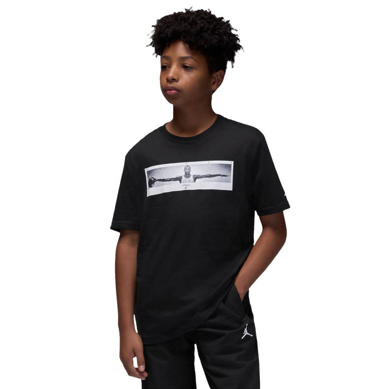Jordan T-shirt Wings Image 1 de 8. Appuyez pour ouvrir la galerie de photos.