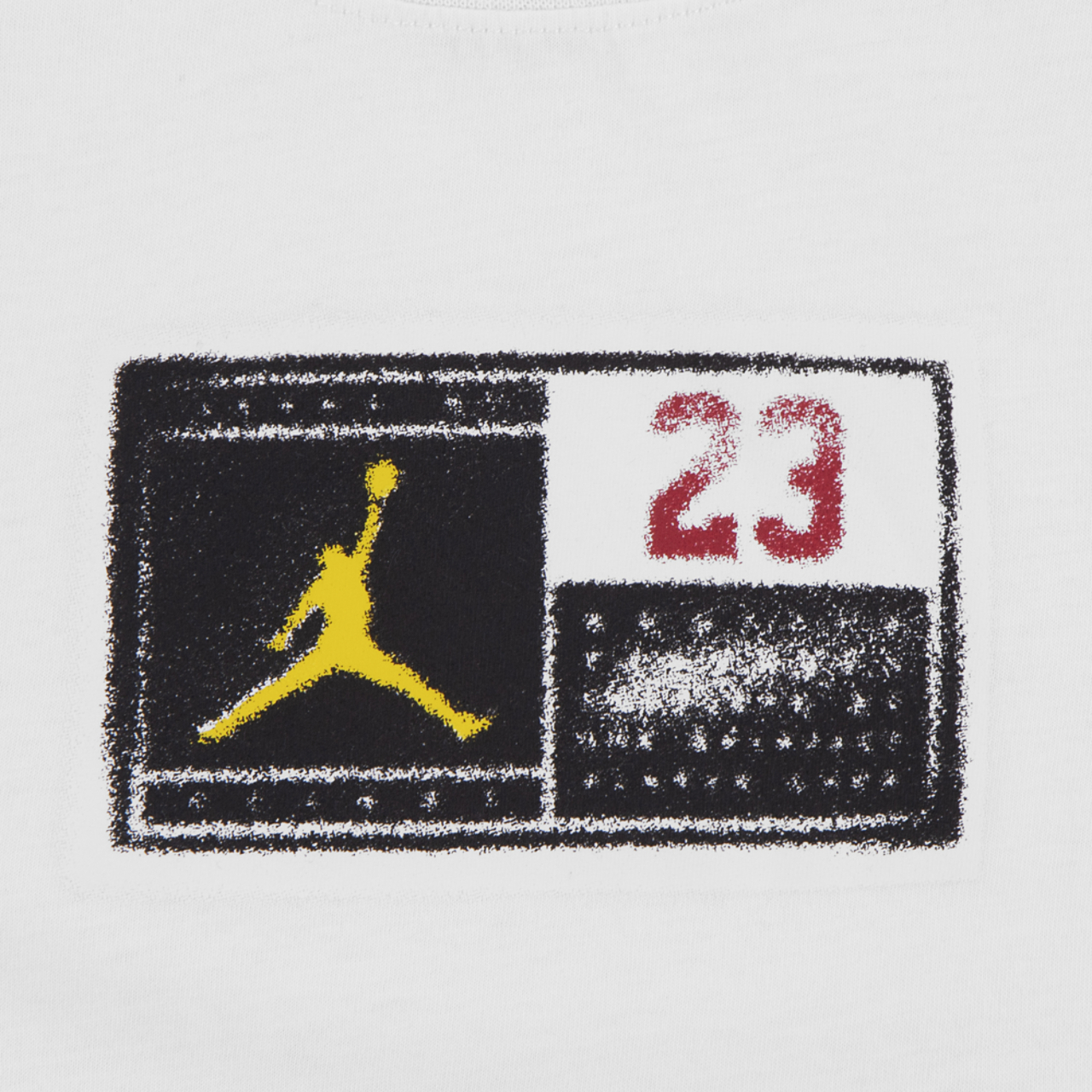 Jordan T-shirt avec étiquette Stencil Image 4 de 4. Appuyez pour ouvrir la galerie de photos.