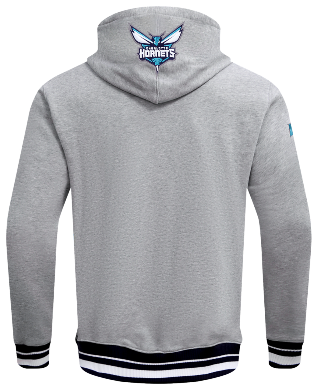 Pro Standard Hornets Script Fleece P/O Hoodie Image 2 of 8. Tap to open photo gallery.