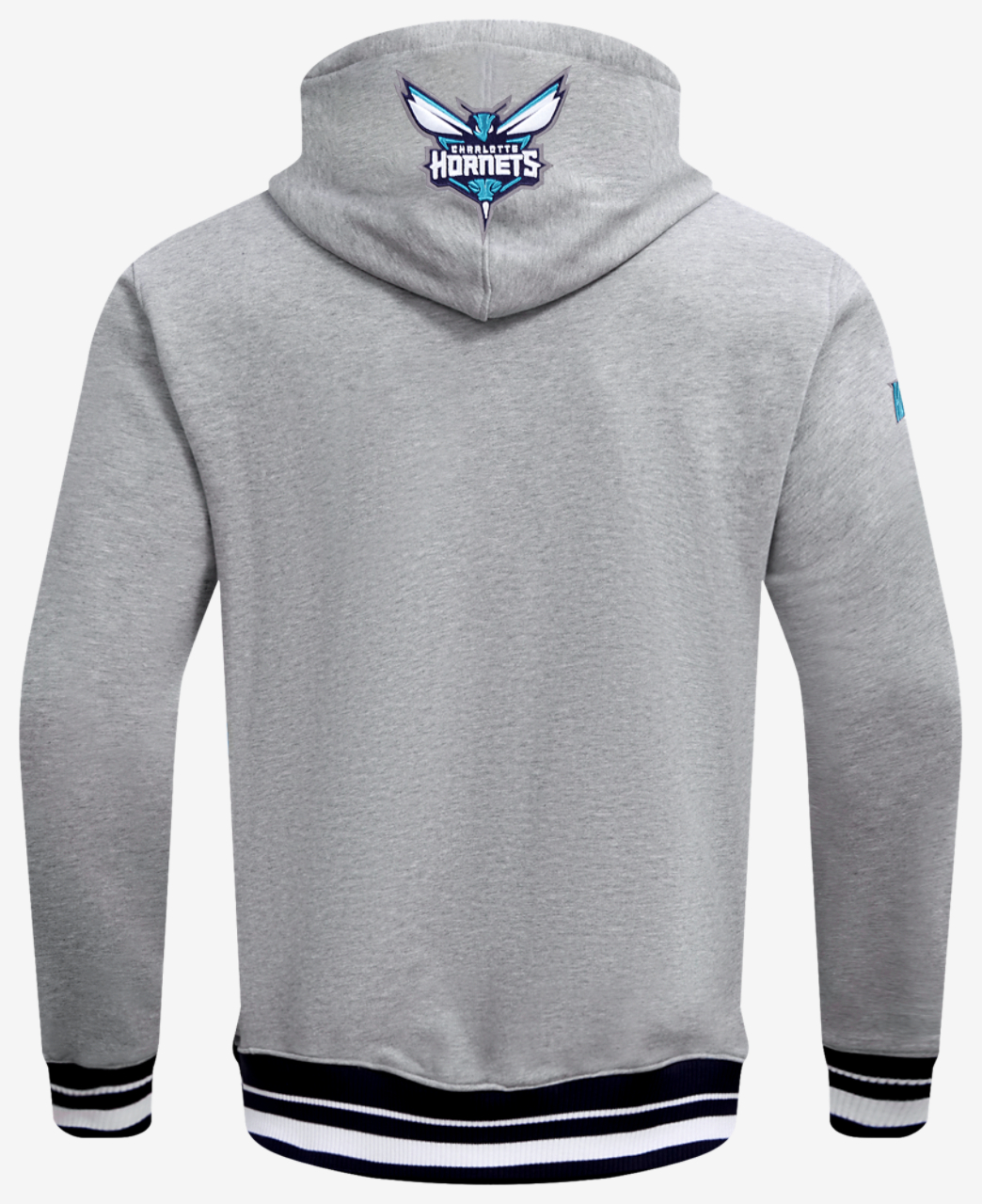 Pro Standard Hornets Script Fleece P/O Hoodie Image 2 of 8. Tap to open photo gallery.
