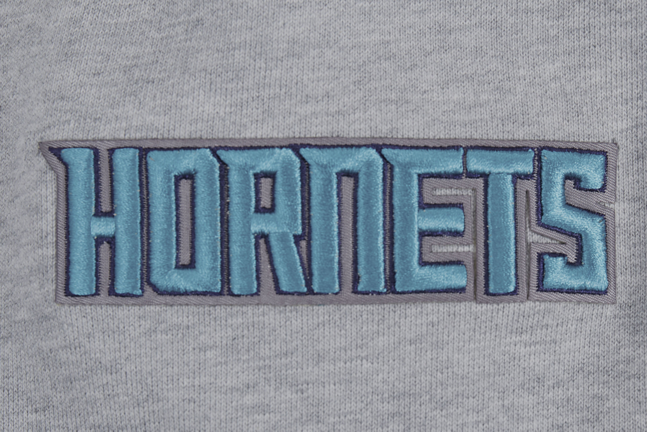 Pro Standard Hornets Script Fleece P/O Hoodie Image 6 of 8. Tap to open photo gallery.