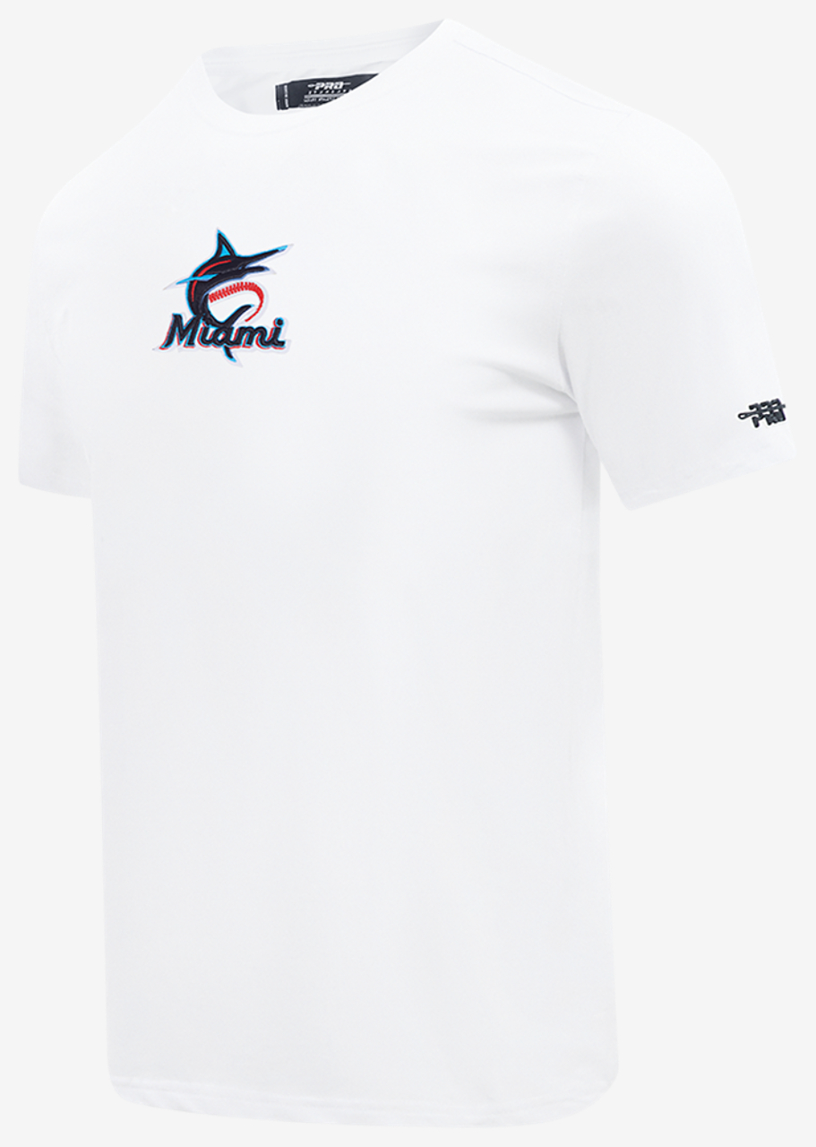 Pro Standard Marlins Classic DS T-Shirt Image 3 of 5. Tap to open photo gallery.
