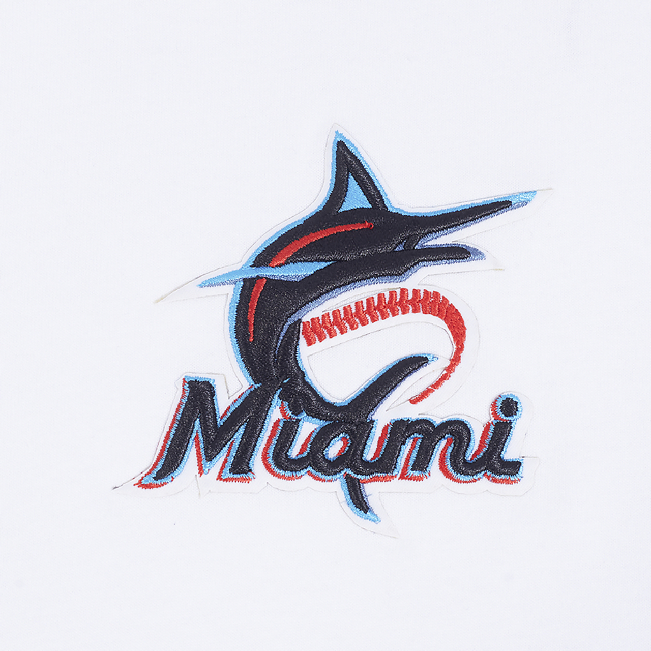 Pro Standard Marlins Classic DS T-Shirt Image 5 of 5. Tap to open photo gallery.