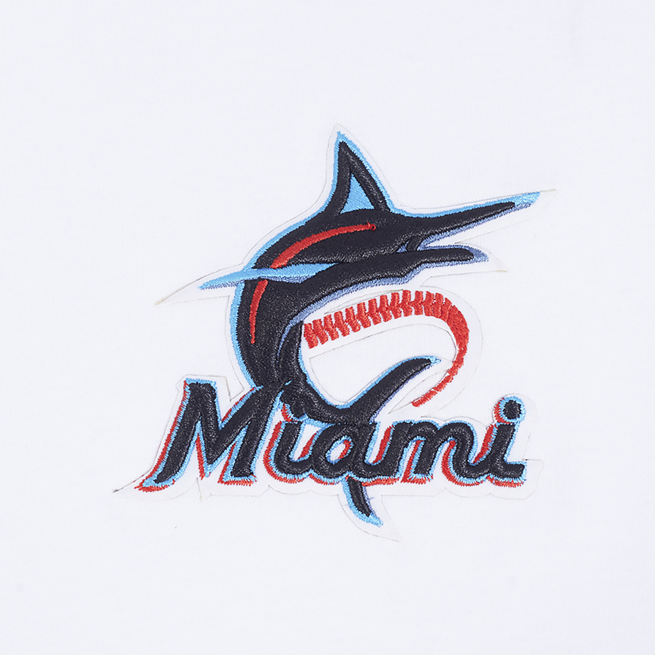Pro Standard Marlins Classic DS T-Shirt Image 5 of 5. Tap to open photo gallery.
