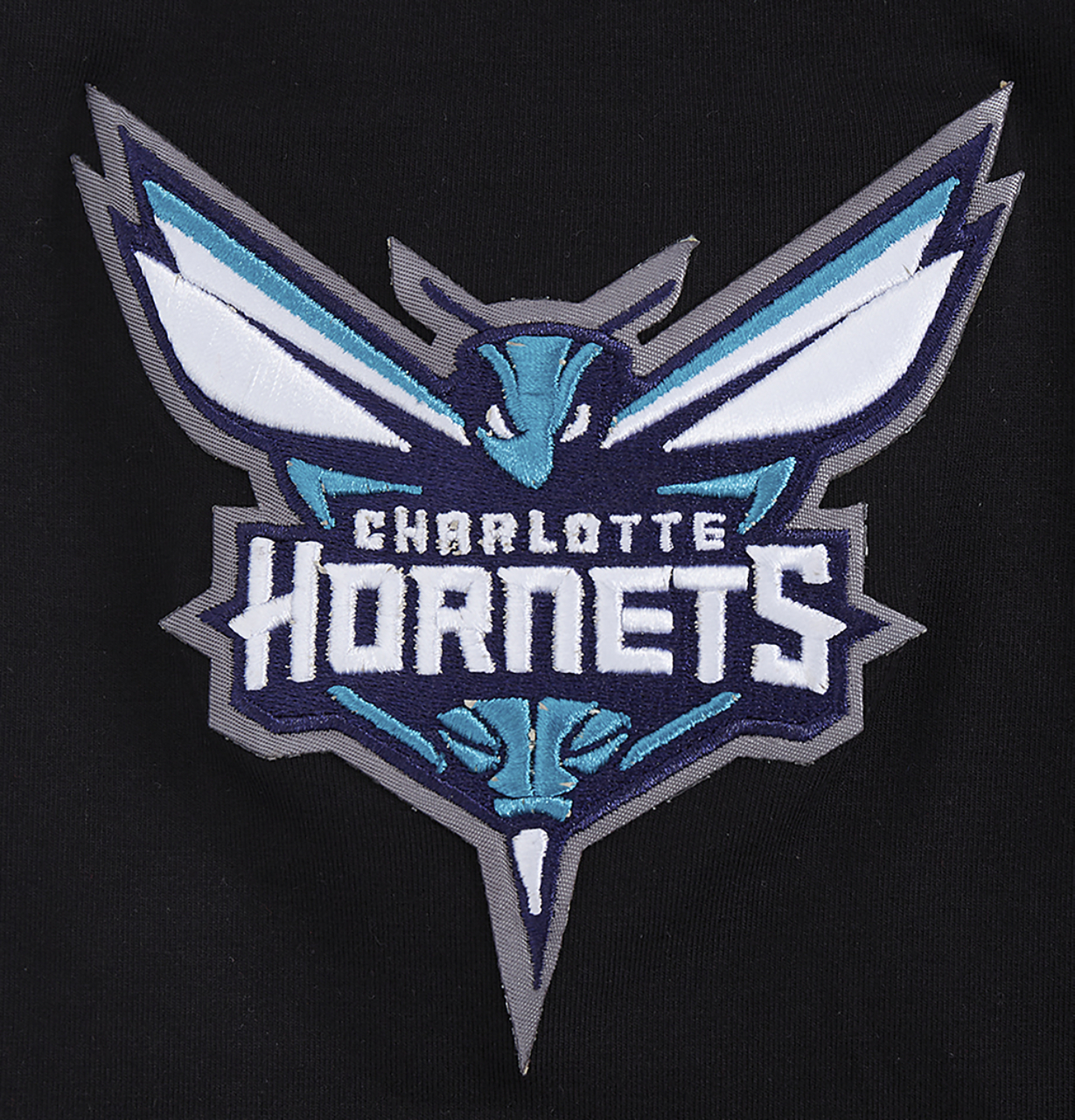 Pro Standard Hornets Script Tail SJ T-Shirt Image 6 of 7. Tap to open photo gallery.