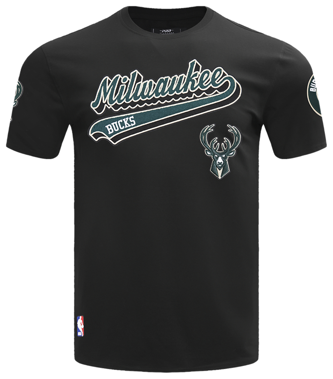 Pro Standard BUCKS SCRIPT TAIL SJ TEE Image 1 of 6. Tap to open photo gallery.