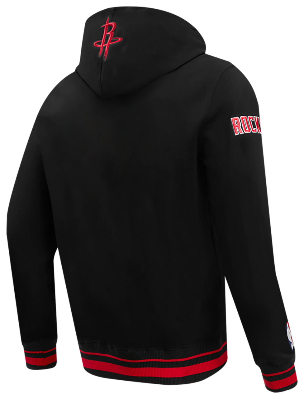 Pro Standard ROCKETS SCRIPT TAIL RIB FLC PO HOODIE Image 4 of 8. Tap to open photo gallery.