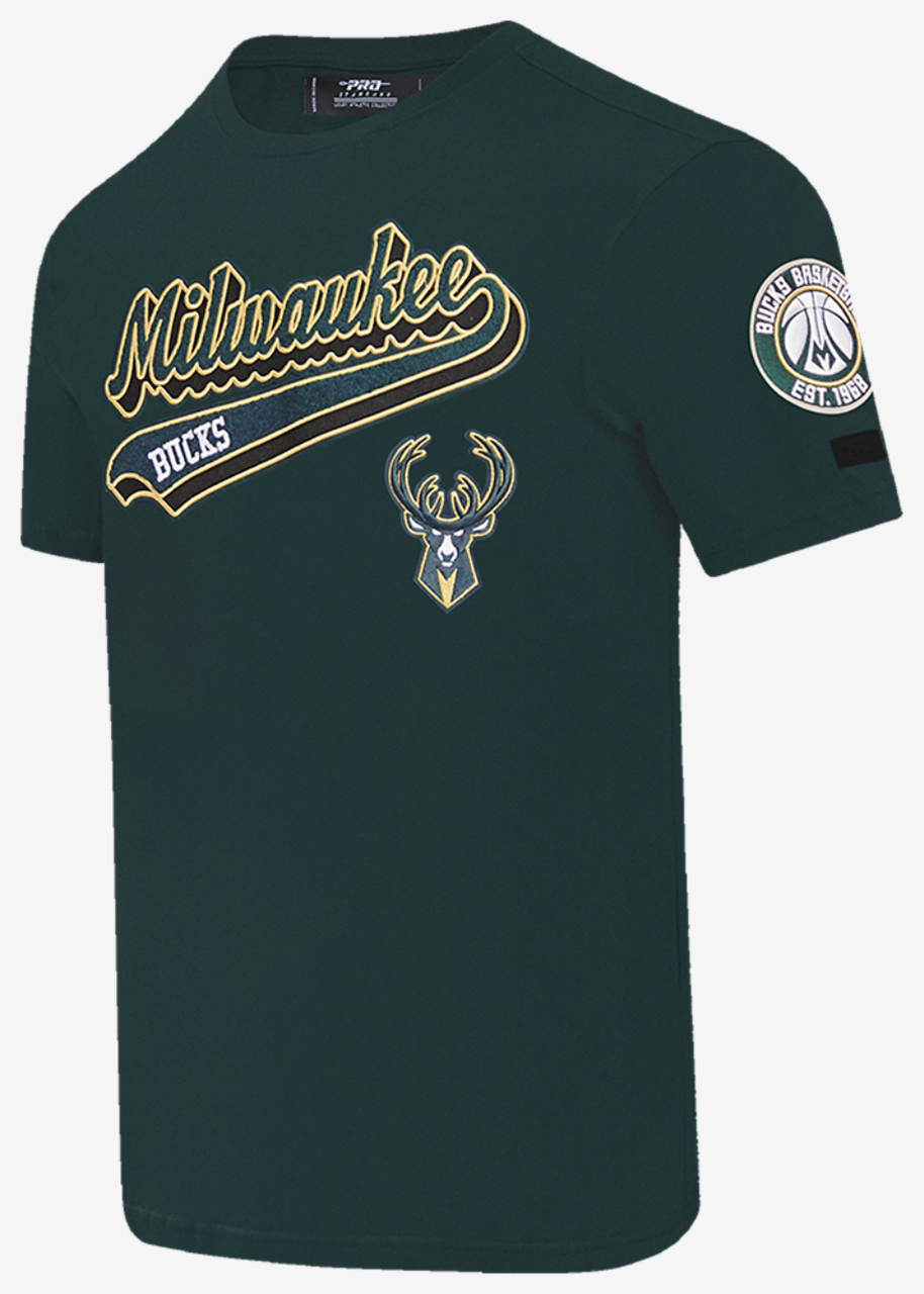 Pro Standard BUCKS SCRIPT TAIL SJ TEE Image 3 of 4. Tap to open photo gallery.