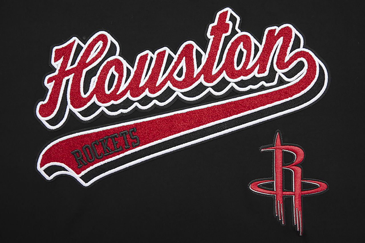 Pro Standard ROCKETS SCRIPT TAIL SJ TEE Image 5 of 7. Tap to open photo gallery.