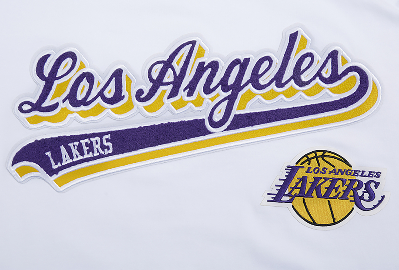 Pro Standard LAKERS SCRIPT TAIL SJ TEE Image 5 of 7. Tap to open photo gallery.