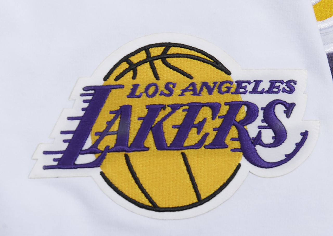 Pro Standard LAKERS SCRIPT TAIL SJ TEE Image 7 of 7. Tap to open photo gallery.