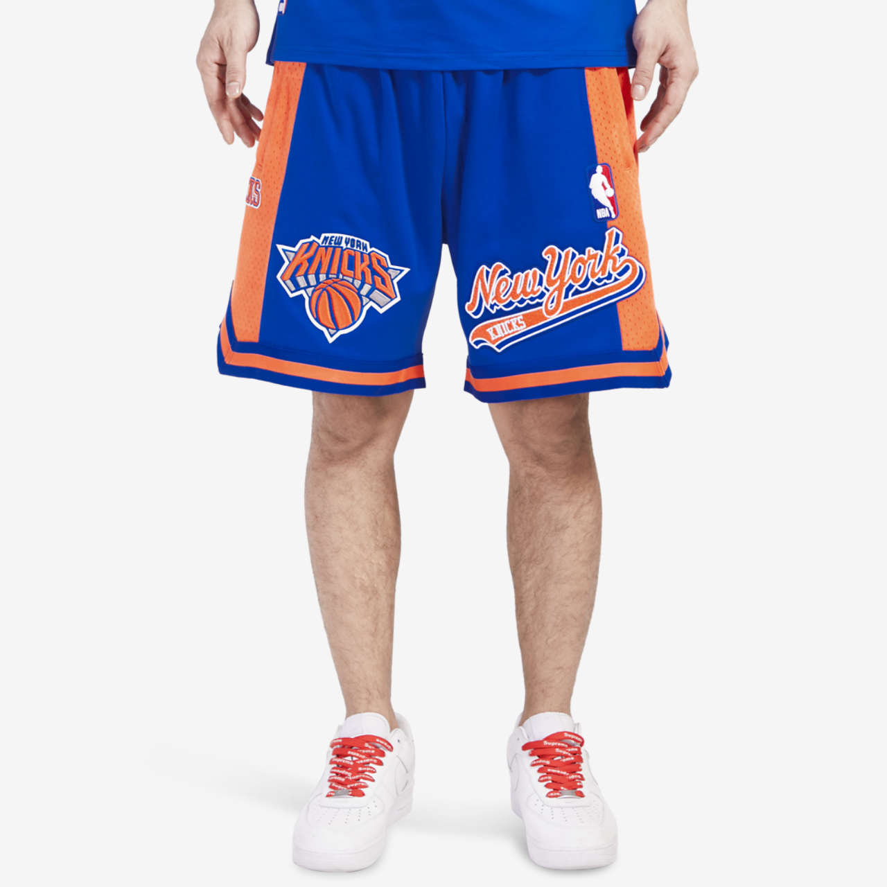 Pro Standard KNICKS SCRIPT TAIL DK 2.0 SHORT Image 1 of 4. Tap to open photo gallery.