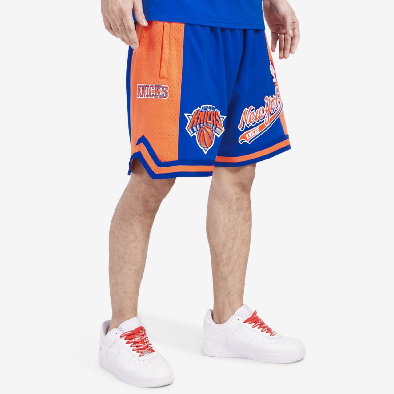 Pro Standard KNICKS SCRIPT TAIL DK 2.0 SHORT Image 3 of 4. Tap to open photo gallery.