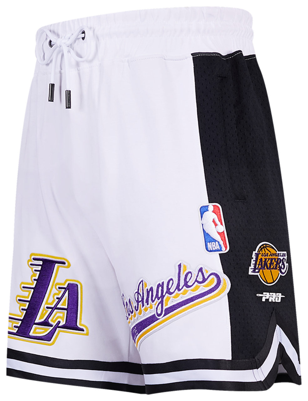 Pro Standard LAKERS SCRIPT TAIL DK 2.0 SHORT Image 3 of 9. Tap to open photo gallery.