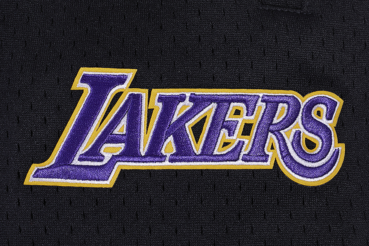 Pro Standard LAKERS SCRIPT TAIL DK 2.0 SHORT Image 8 of 9. Tap to open photo gallery.