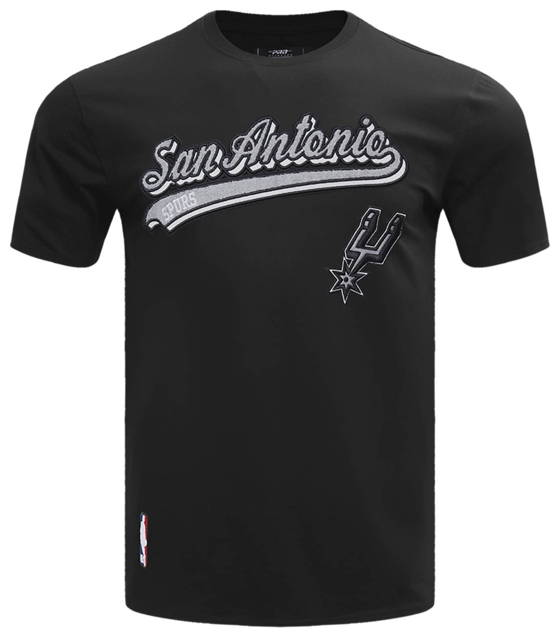 Pro Standard SPURS SCRIPT TAIL SJ TEE Image 1 of 7. Tap to open photo gallery.