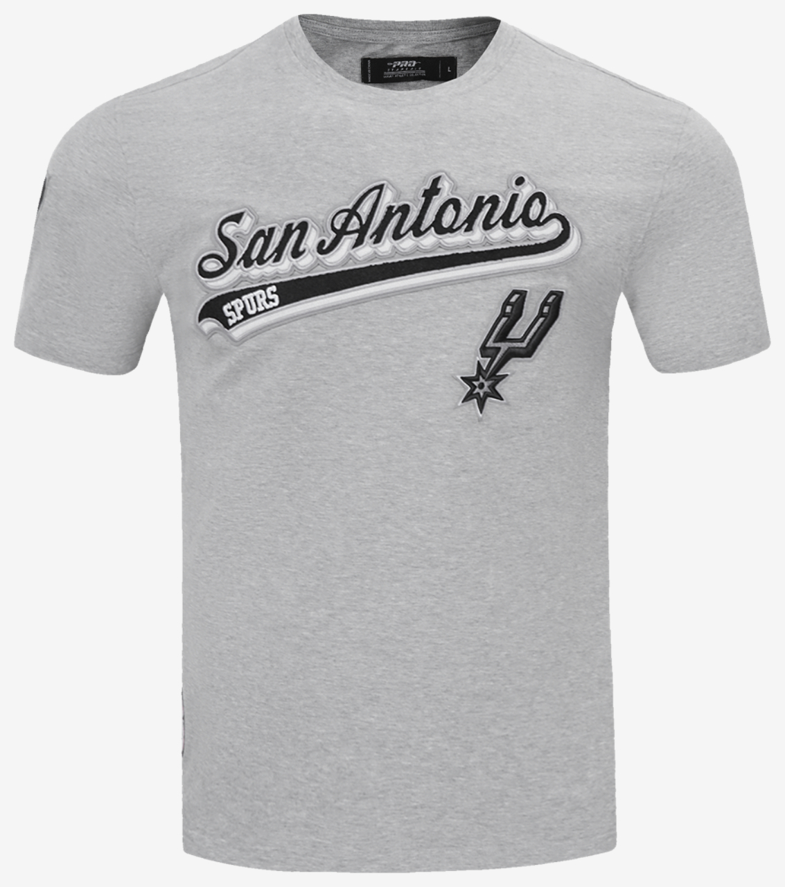 Pro Standard SPURS SCRIPT TAIL SJ TEE Image 1 of 7. Tap to open photo gallery.