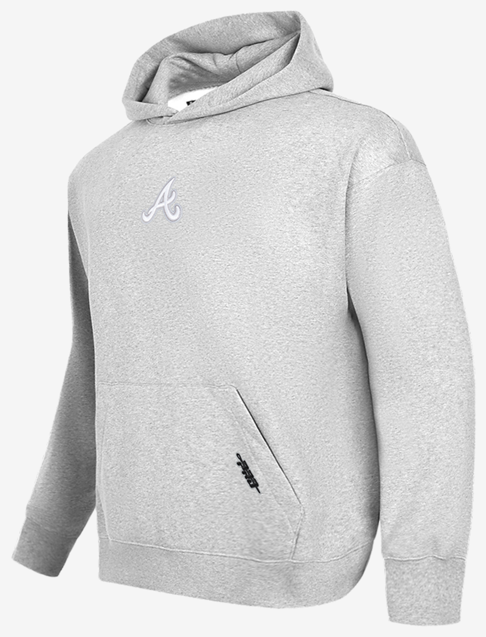 Pro Standard Braves Classic DS PO Hoodie Image 3 of 5. Tap to open photo gallery.