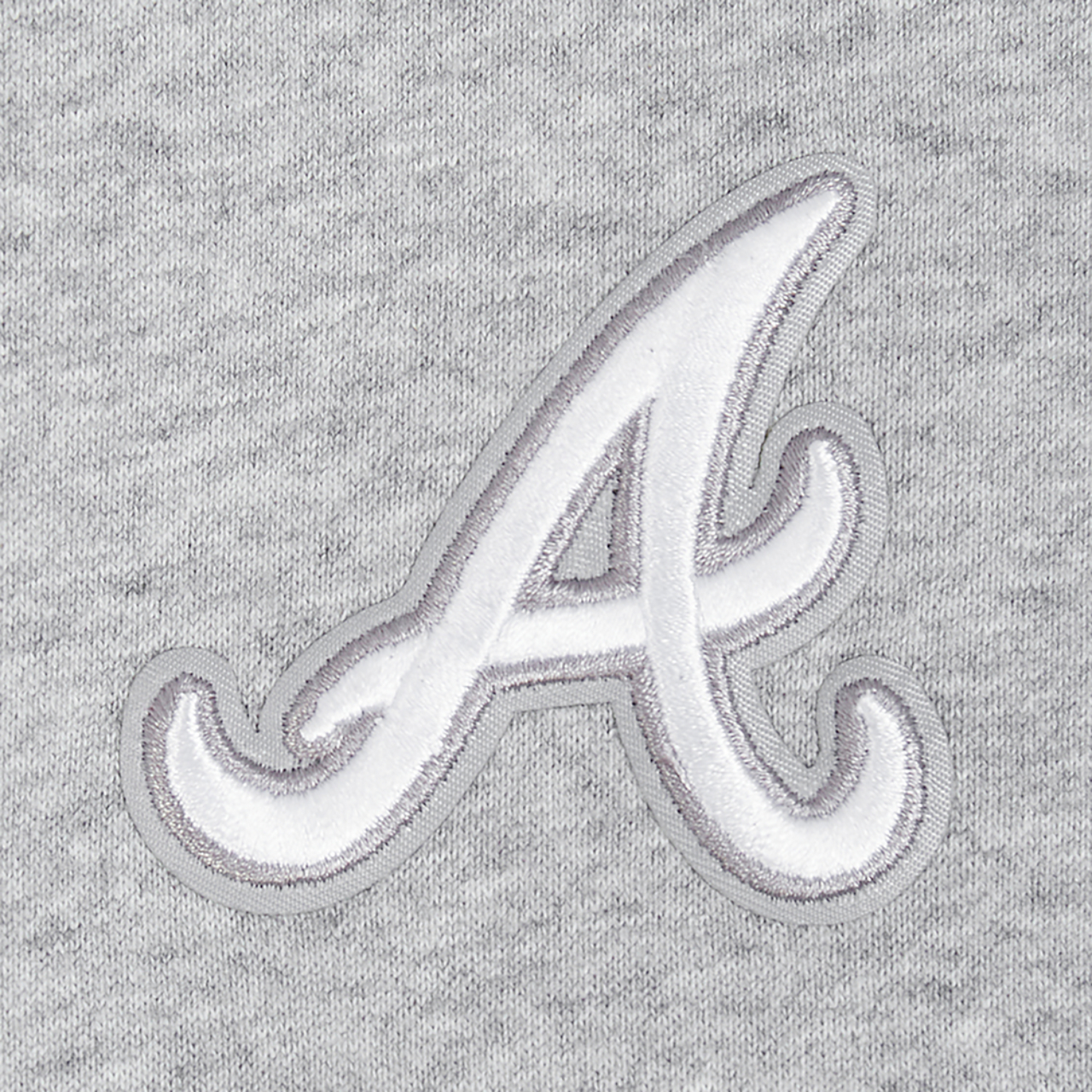 Pro Standard Braves Classic DS PO Hoodie Image 5 of 5. Tap to open photo gallery.