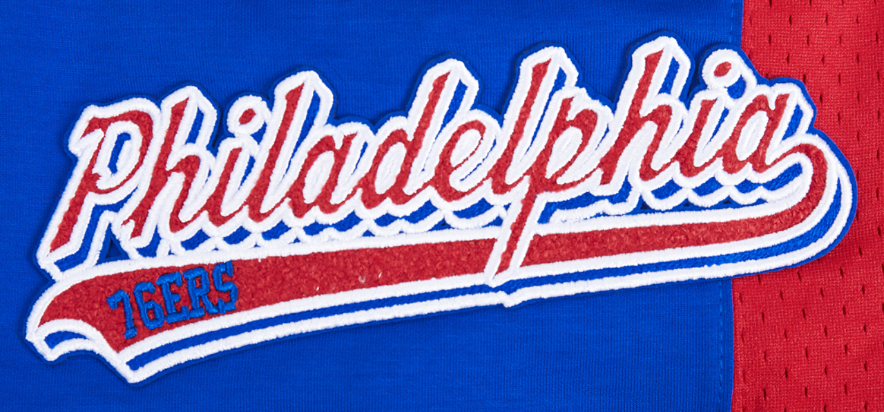 Pro Standard 76ERS SCRIPT TAIL DK 2.0 SHORT Image 5 of 8. Tap to open photo gallery.