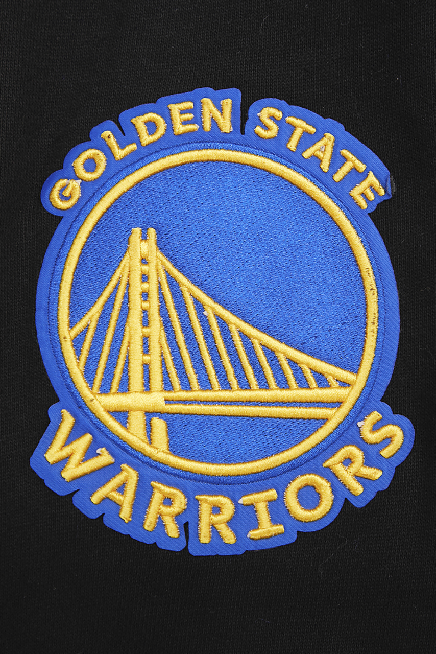 Pro Standard WARRIORS SCRIPT TAIL RIB FLC PO HOODIE Image 7 of 8. Tap to open photo gallery.