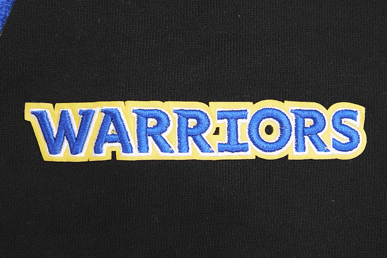 Pro Standard WARRIORS SCRIPT TAIL RIB FLC PO HOODIE Image 8 of 8. Tap to open photo gallery.