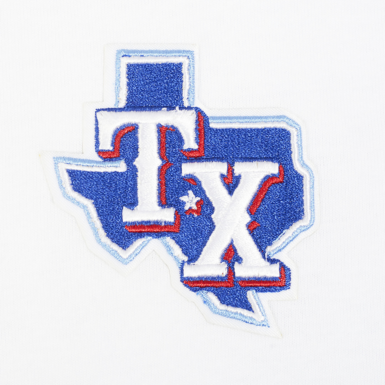 Pro Standard Rangers Classic DS T-Shirt Image 5 of 5. Tap to open photo gallery.