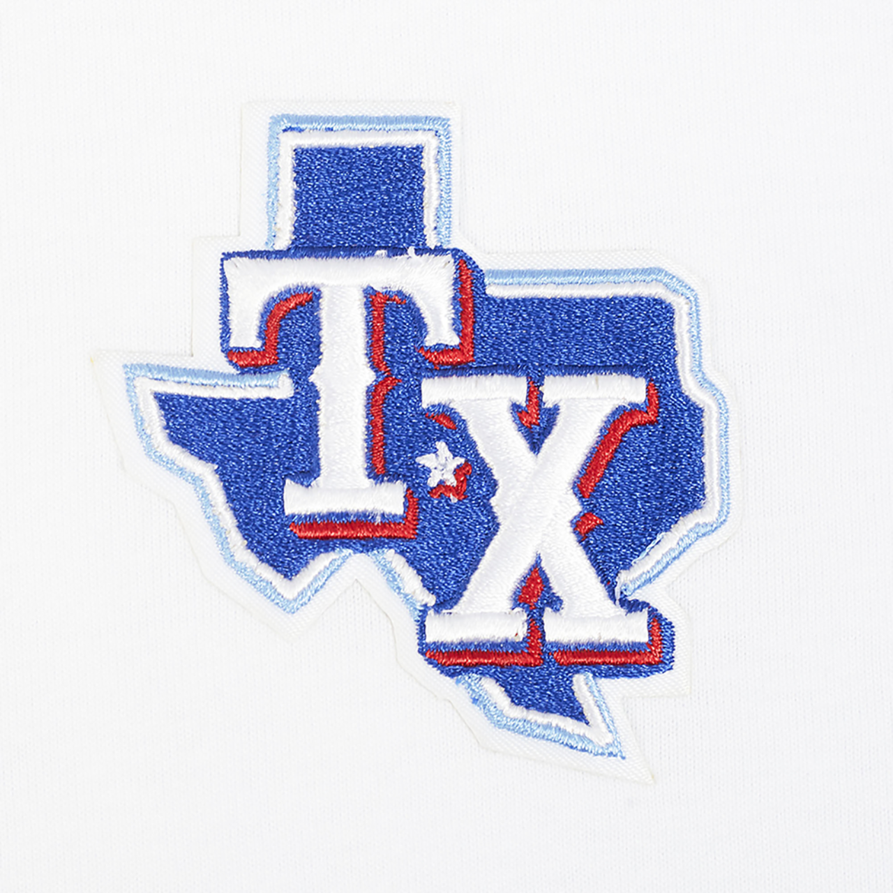 Pro Standard Rangers Classic DS T-Shirt Image 5 of 5. Tap to open photo gallery.