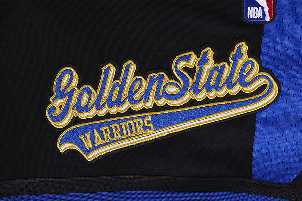 Pro Standard WARRIORS SCRIPT TAIL DK 2.0 SHORT Image 6 of 8. Tap to open photo gallery.