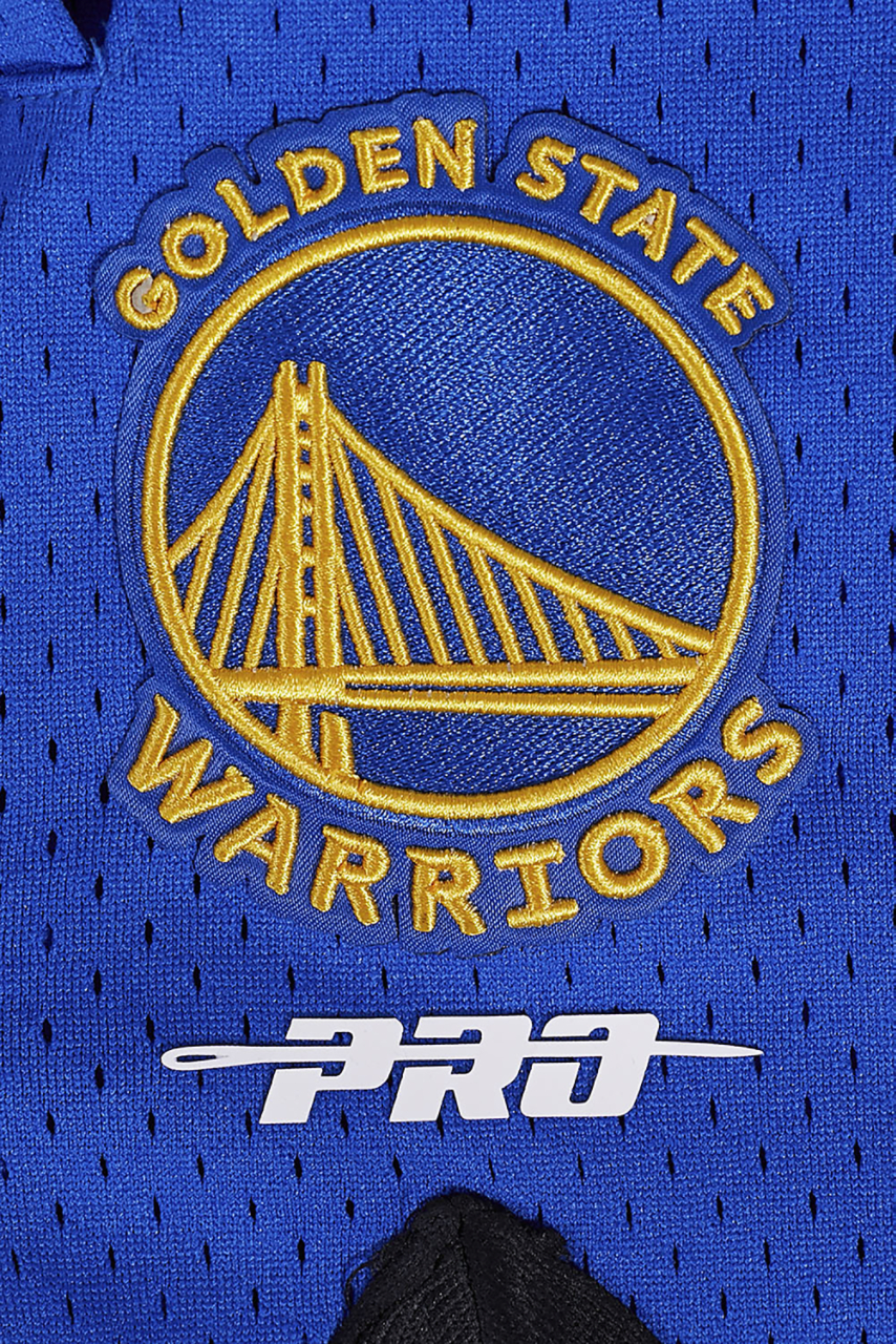 Pro Standard WARRIORS SCRIPT TAIL DK 2.0 SHORT Image 8 of 8. Tap to open photo gallery.