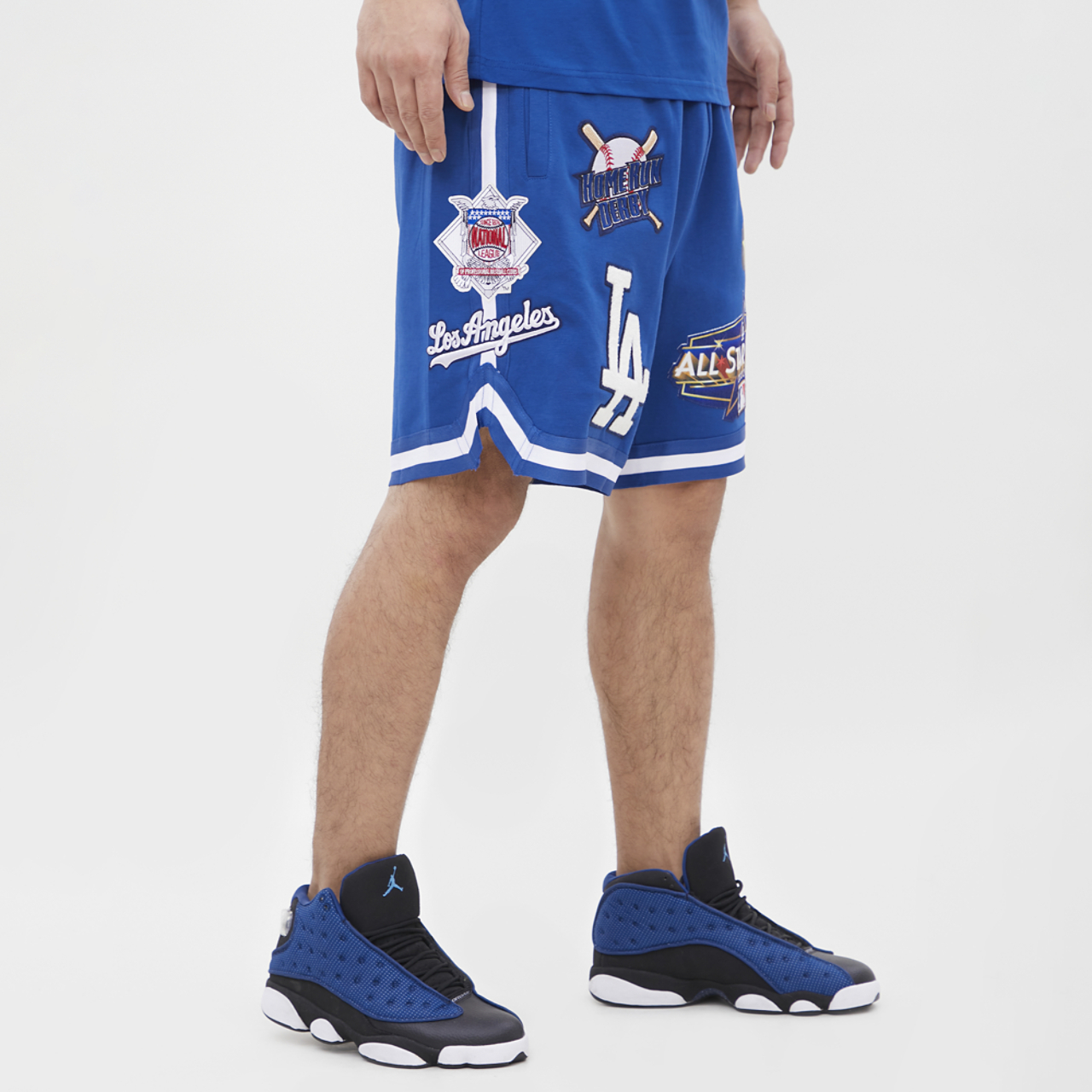 Pro Standard Dodgers All Star Shorts Image 3 of 4. Tap to open photo gallery.