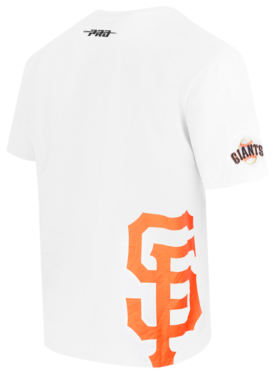 Pro Standard Giants Living Large CJ Drop Shoulder T-Shirt Image 2 of 5. Tap to open photo gallery.