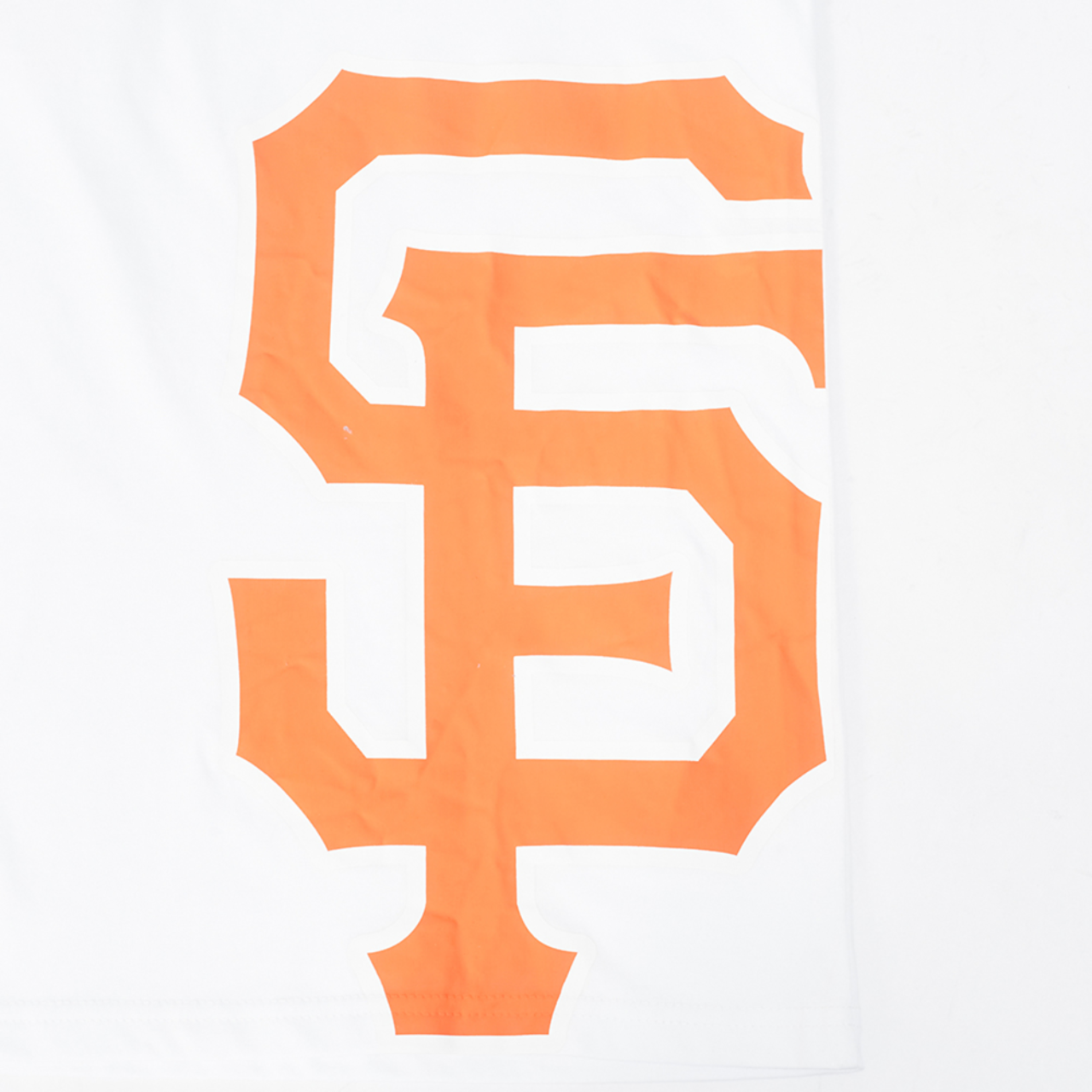 Pro Standard Giants Living Large CJ Drop Shoulder T-Shirt Image 5 of 5. Tap to open photo gallery.