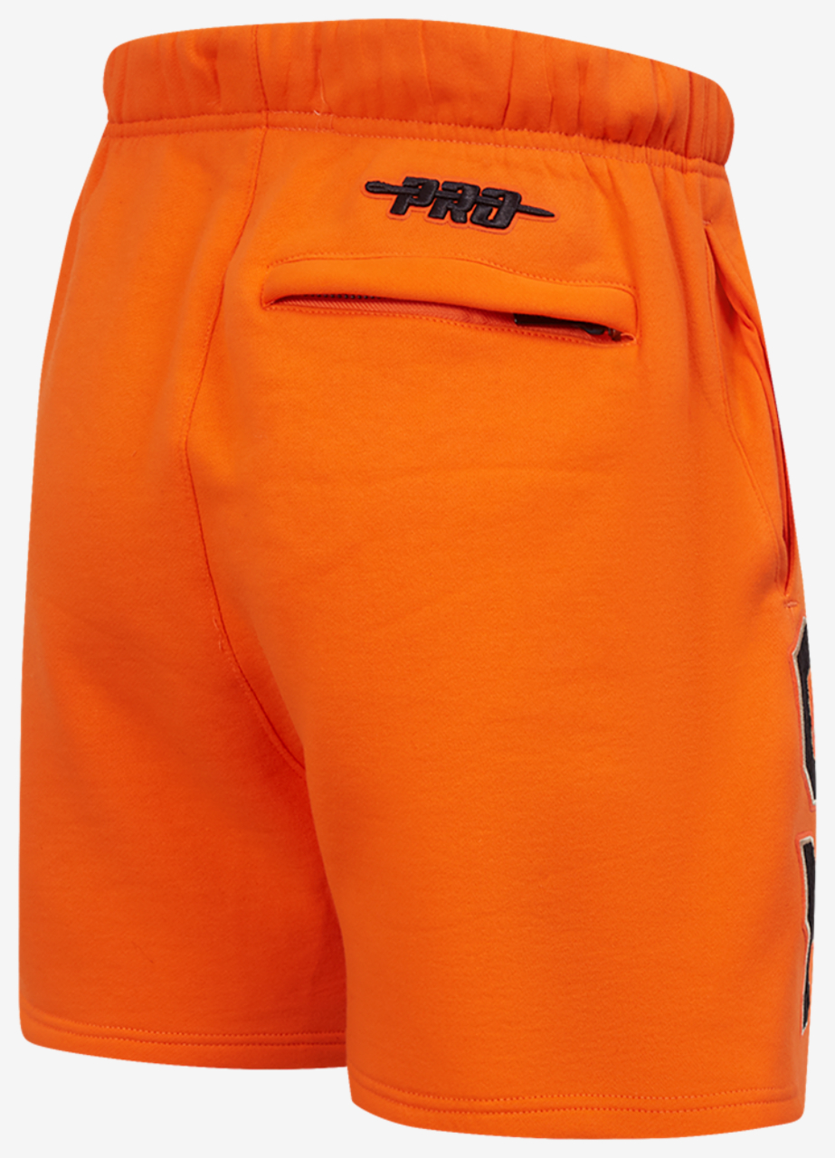 Pro Standard Giants Living Large Fleece Shorts Image 4 of 6. Tap to open photo gallery.