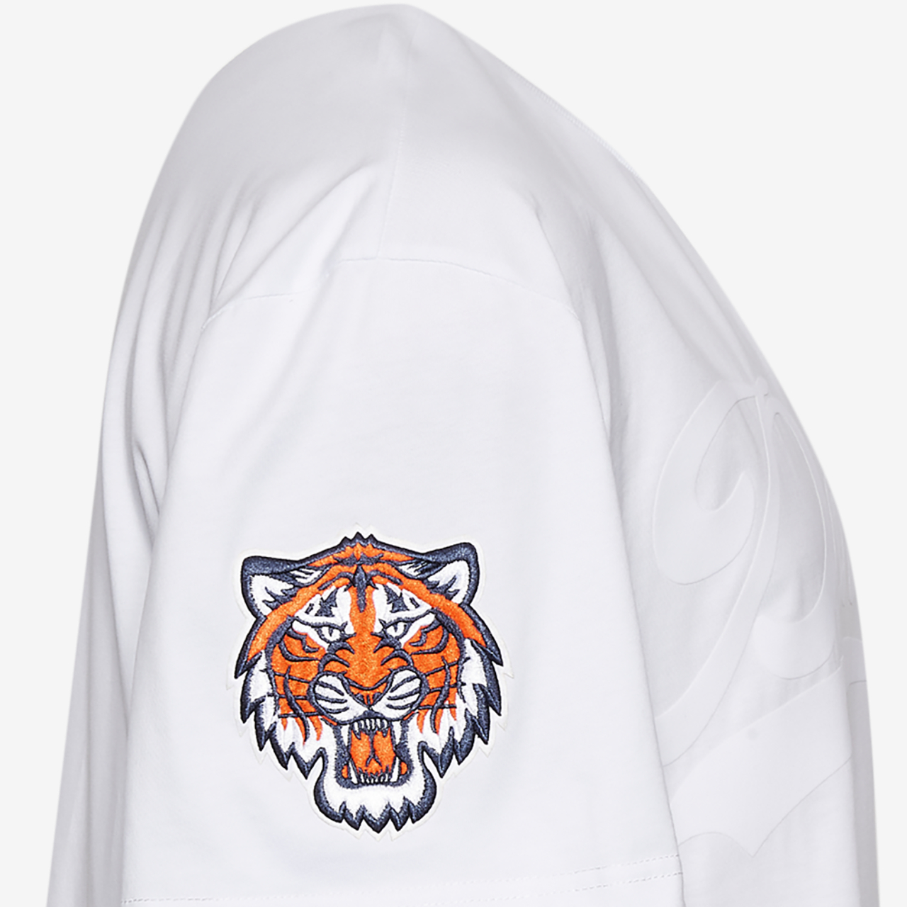 Pro Standard Tigers Living Large CJ Drop Shoulder T-Shirt Image 4 of 4. Tap to open photo gallery.