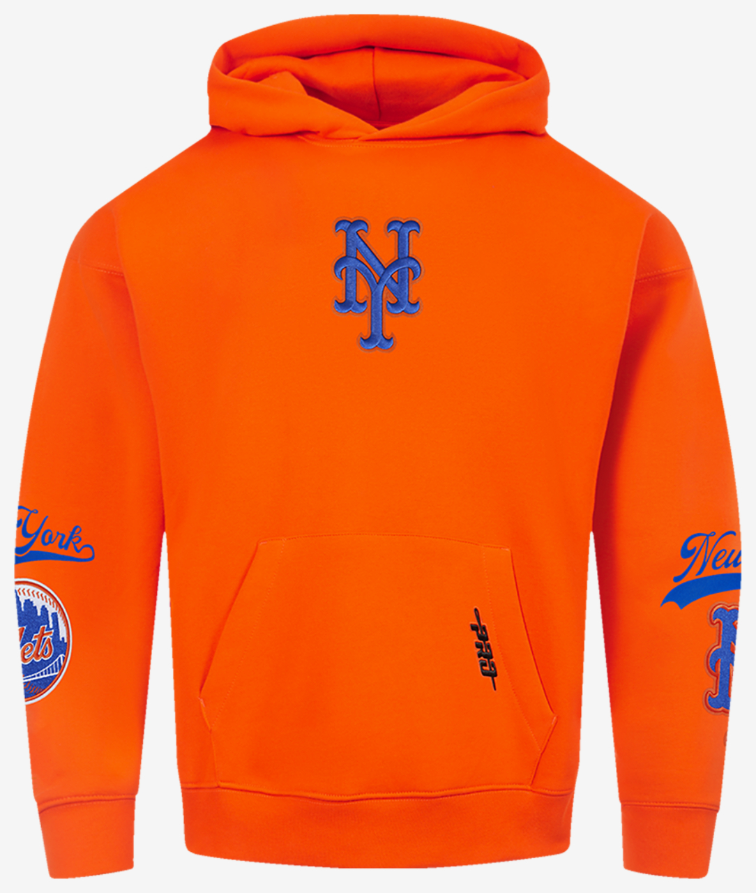 Pro Standard Mets Living Large Drop Shoulder PO Hoodie Image 1 of 8. Tap to open photo gallery.