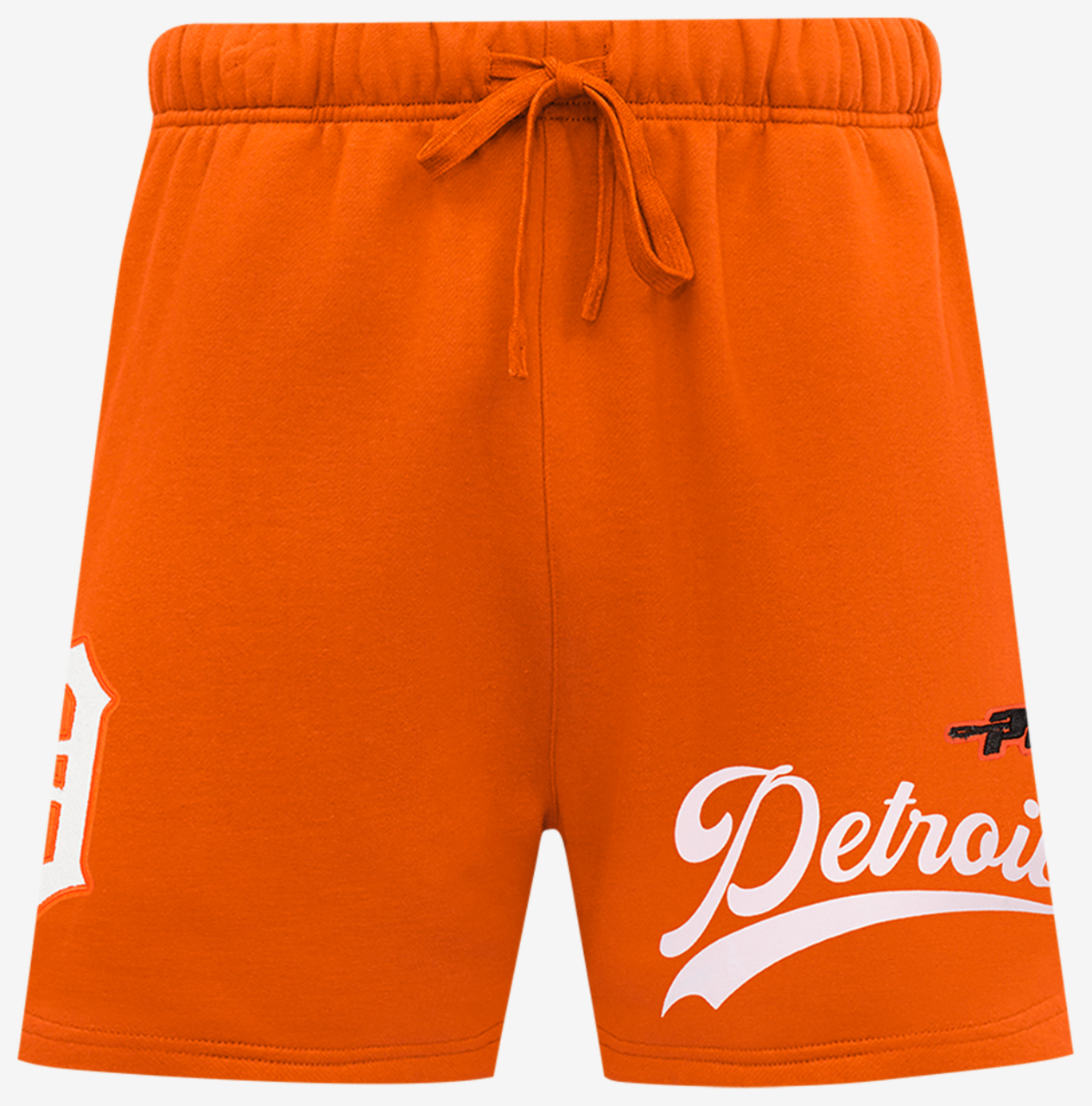Pro Standard Tigers Living Large Fleece Shorts Image 1 of 6. Tap to open photo gallery.
