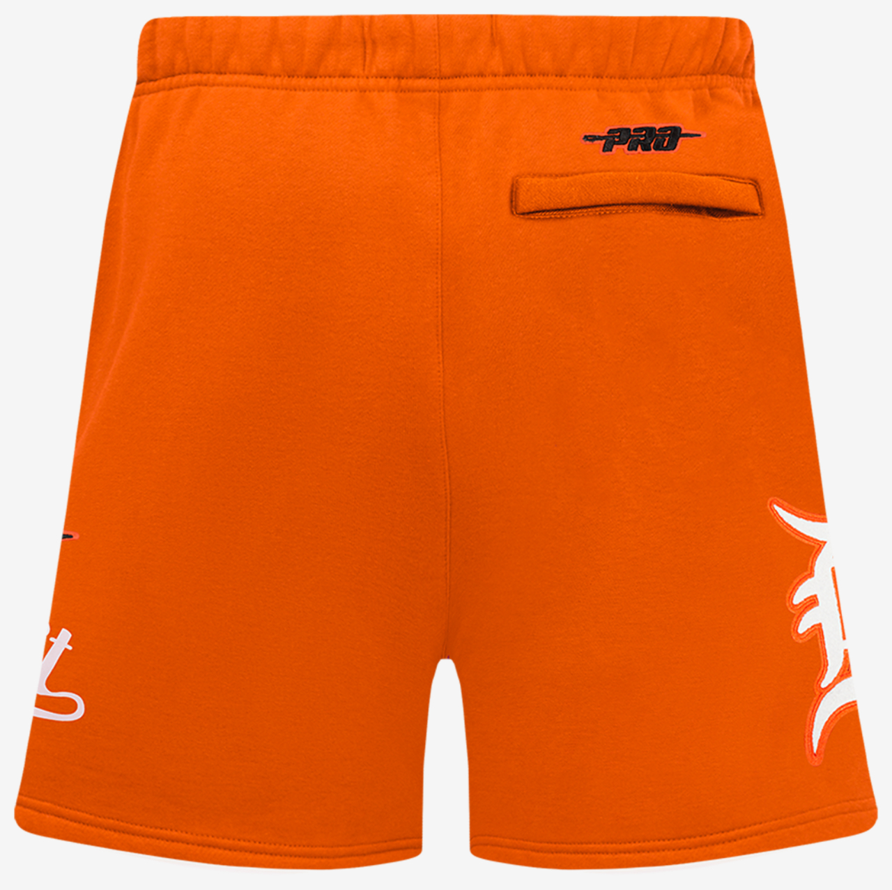 Pro Standard Tigers Living Large Fleece Shorts Image 2 of 6. Tap to open photo gallery.