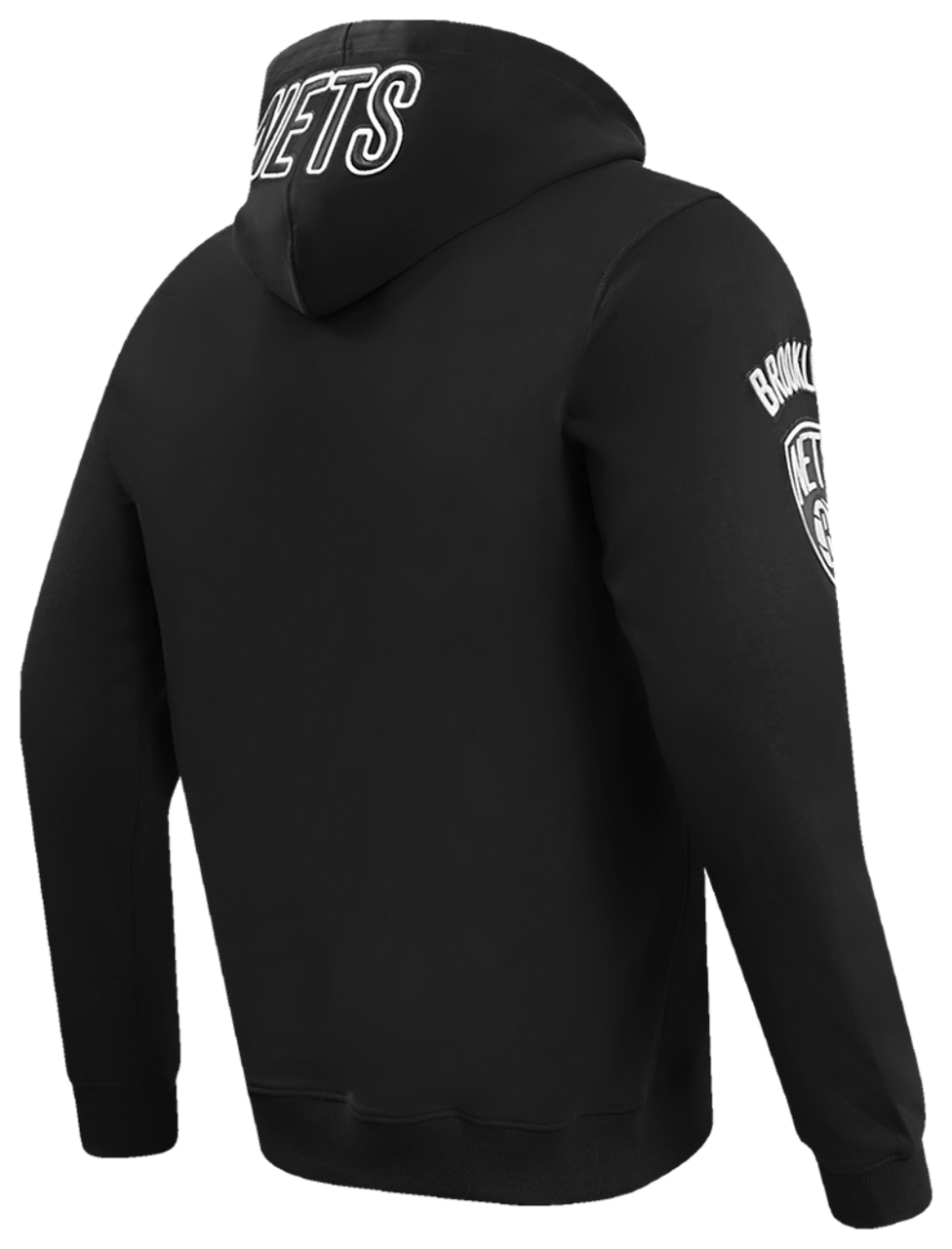 Pro Standard NETS OLD ENGLISH FLC PO HOODIE Image 4 of 8. Tap to open photo gallery.
