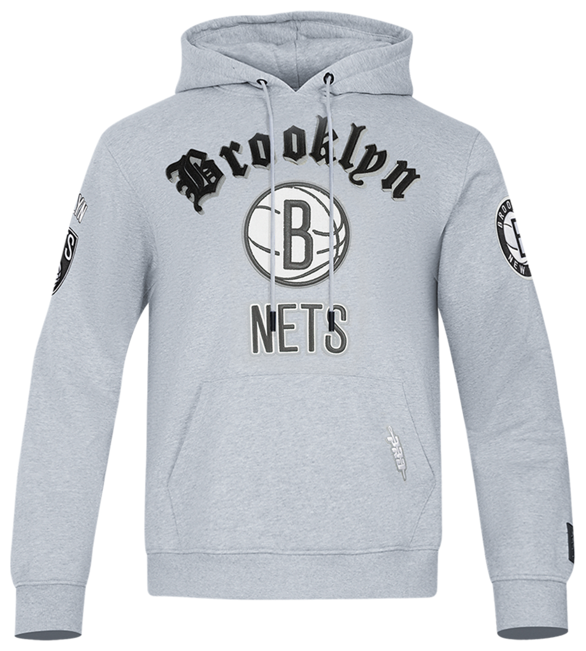 Pro Standard NETS OLD ENGLISH FLC PO HOODIE Image 1 of 8. Tap to open photo gallery.