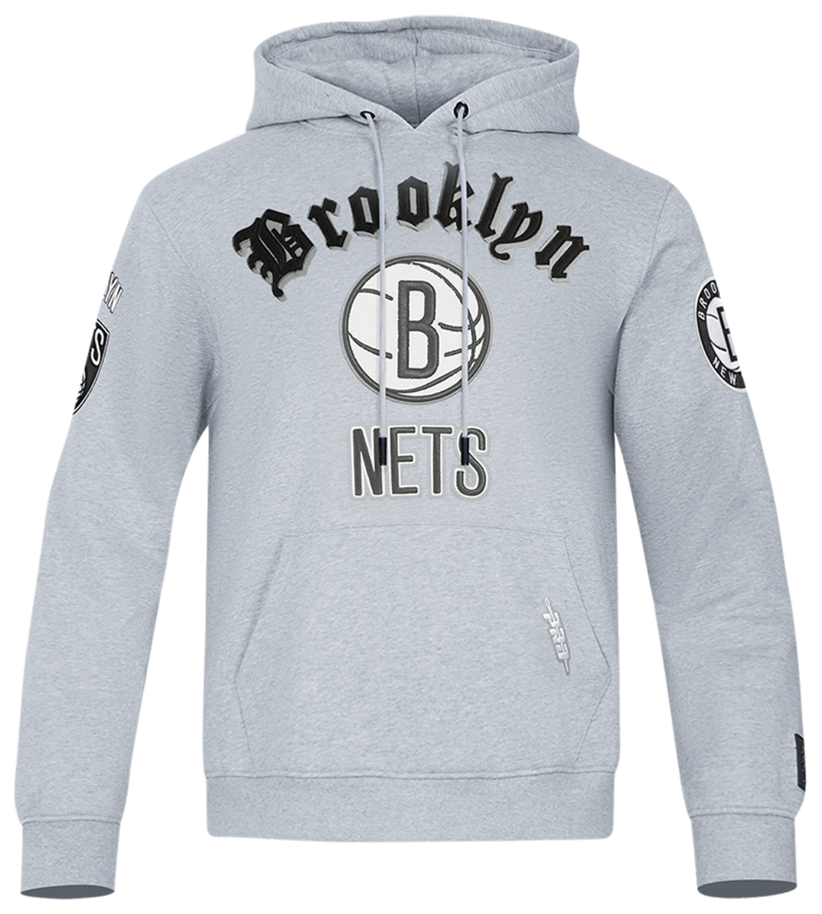 Pro Standard NETS OLD ENGLISH FLC PO HOODIE Image 1 of 8. Tap to open photo gallery.