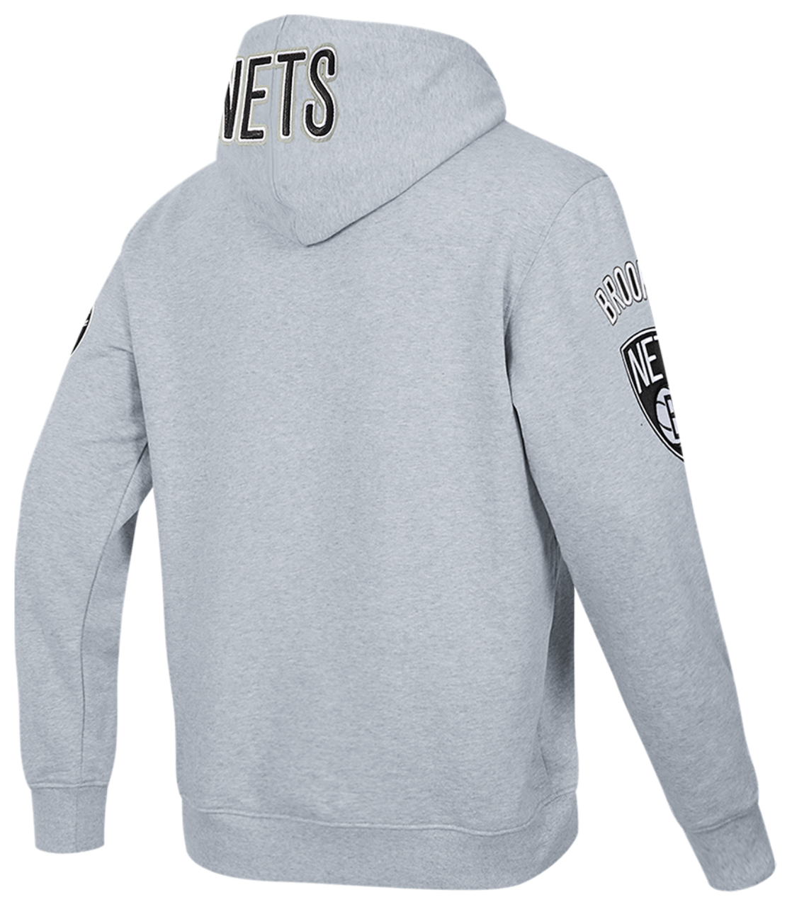 Pro Standard NETS OLD ENGLISH FLC PO HOODIE Image 4 of 8. Tap to open photo gallery.